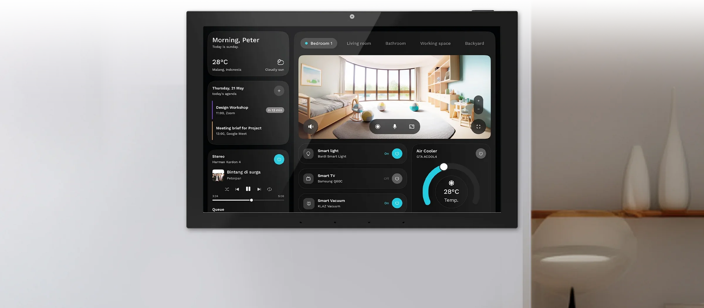 Smart Home Control Panel